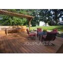 Plot terrasse réglable 20/90 mm pour pieu métallique Jouplast Elevo
