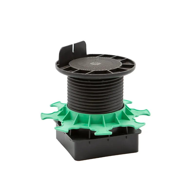 Plot terrasse réglable 20/90 mm pour pieu métallique Jouplast Elevo