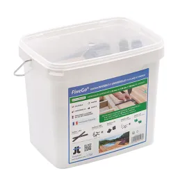 Fixation invisible pour lame de terrasse en bois FIXEGO Jouplast