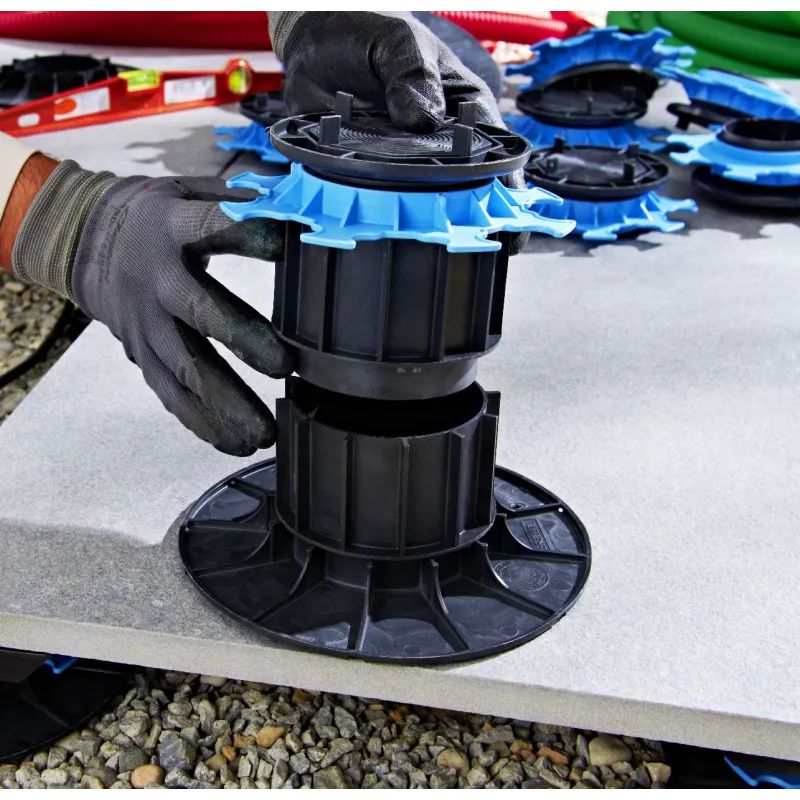 Réhausse de plot 60mm pour dalle et lambourde Jouplast