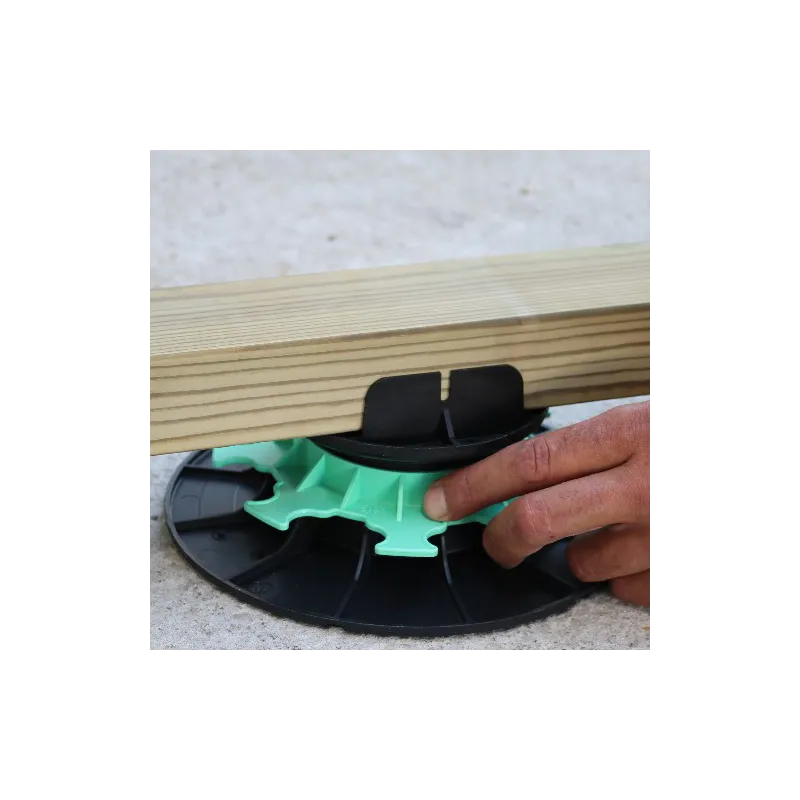 Plot terrasse pour lambourde réglable 50/80 mm JOUPLAST