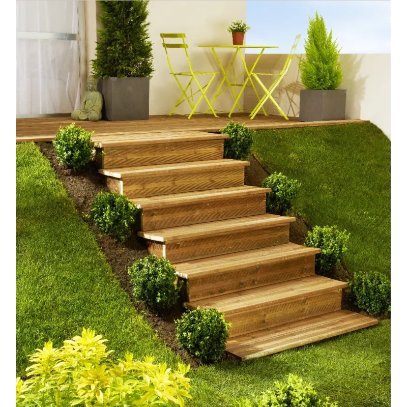 Marche escalier extérieur modulable Modulesca 100 cm