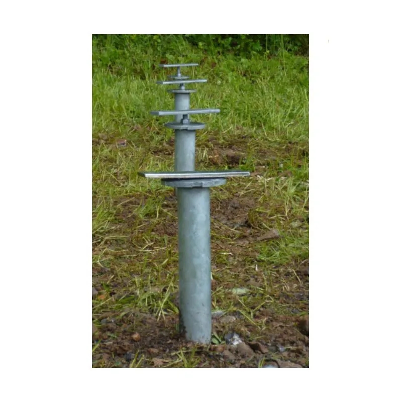 Connecteur en acier galvanisé réglable en hauteur