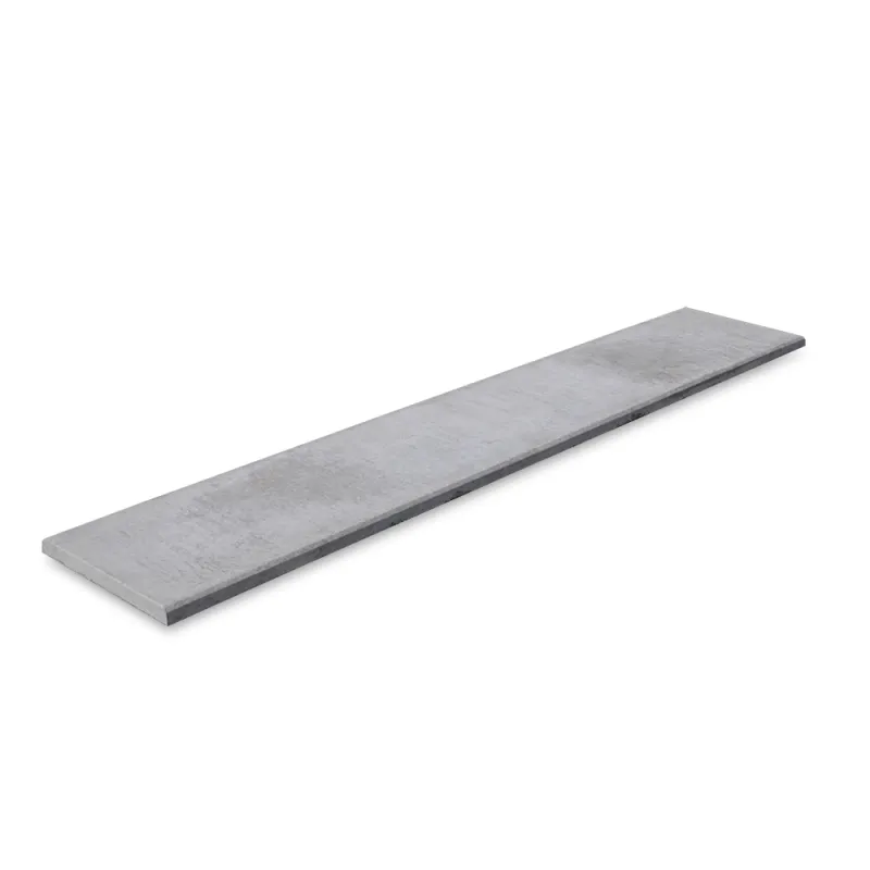Dalles en béton de 250 cms pour soubassement pour pose de grillage