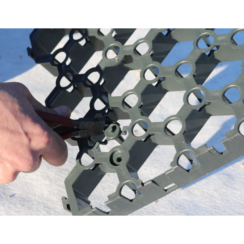 Plaque stabilisatrice de gravier en milieu urbain 591 x 378 x 40 mm (0.223m2)