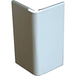 Jonction angle sortant pour profilé clipsable Laqué Gris Aluminium