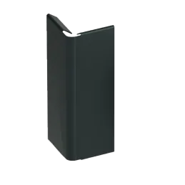 Jonction angle sortant pour profilé clipsable Laqué Anthracite