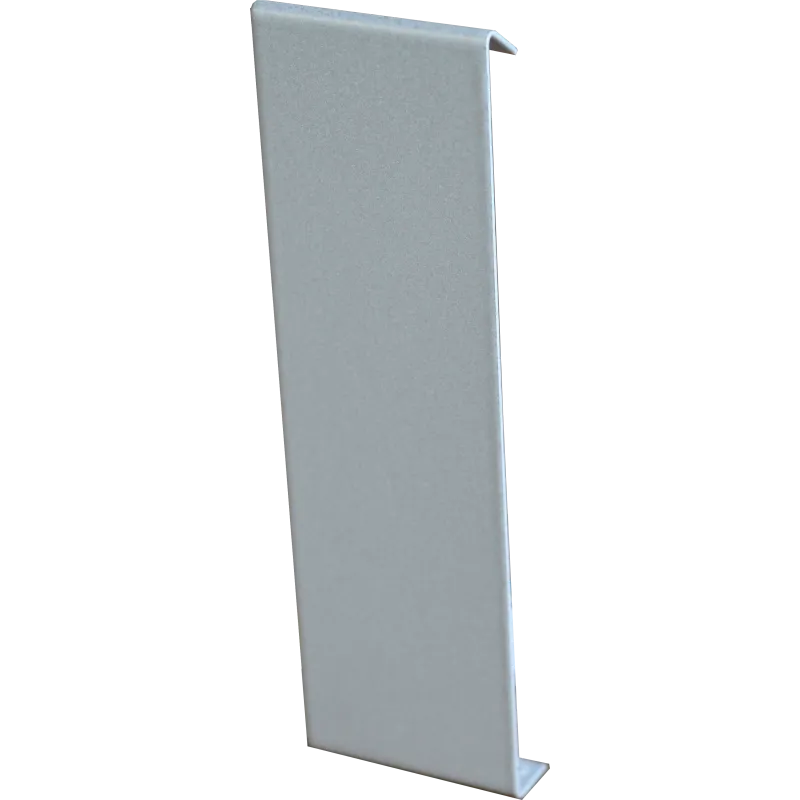 Jonction droite Laqué Gris aluminium