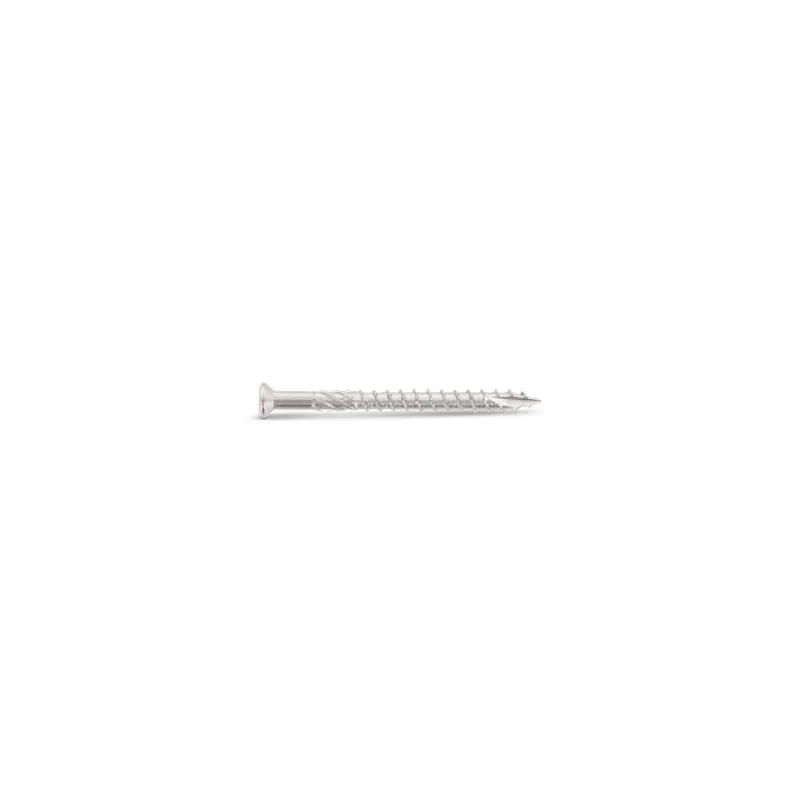 100 vis terrasse – Inox A2 – 5.0x60/39 – TX25 – tête cylindrique – T-Drill