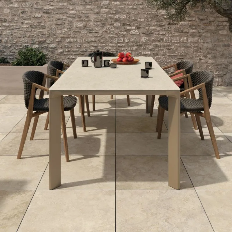 MIRAGE Dalle en grès cérame ELYSIAN EY15 RUSTIC CROSS 60X60X2CM