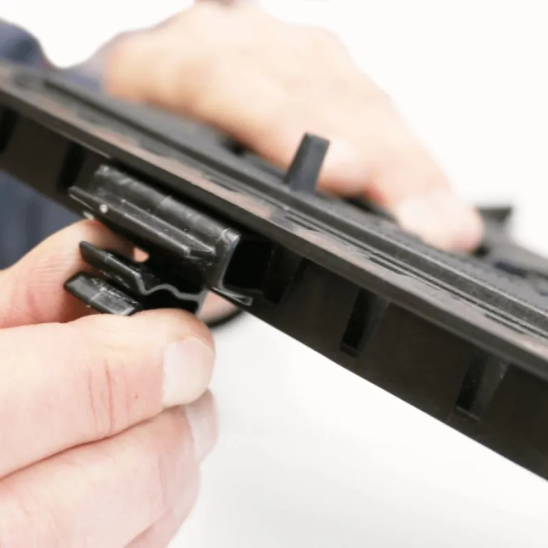 Kit terrasse sans revêtement 30M² Jouplast- finition gris anthracite