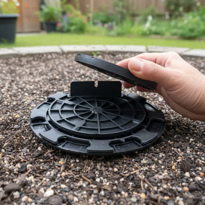 Plot terrasse pour lambourde fixe 10 mm Jouplast