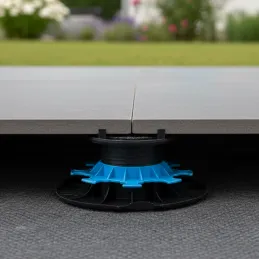 Plattenlager für Fliesen Terrassen - Höhenverstellbar von 50 bis 80 mm - Jouplast
