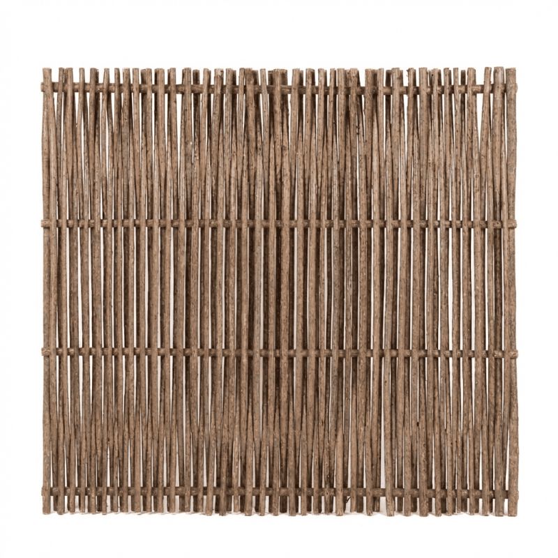 Panneau noisetier en tressage vertical