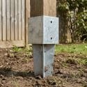 Pieu pour poteau bois - 90x90mm