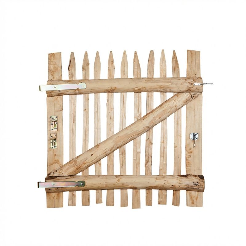Puerta de castaño - Longitud 1m