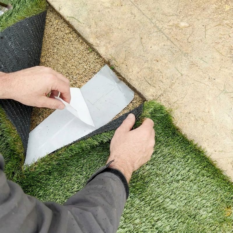 Bande liaison pour gazon synthétique - 12cm x 10m - Green Avenue