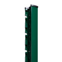 Poteau Giga encoche Ht. 1700 - Couleur Vert - RAL : 6005
